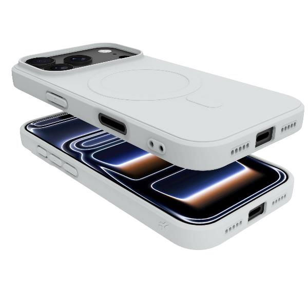 Celly CROMOMAG iPhone 18 Pro / iPhone 17 Pro Case Grey