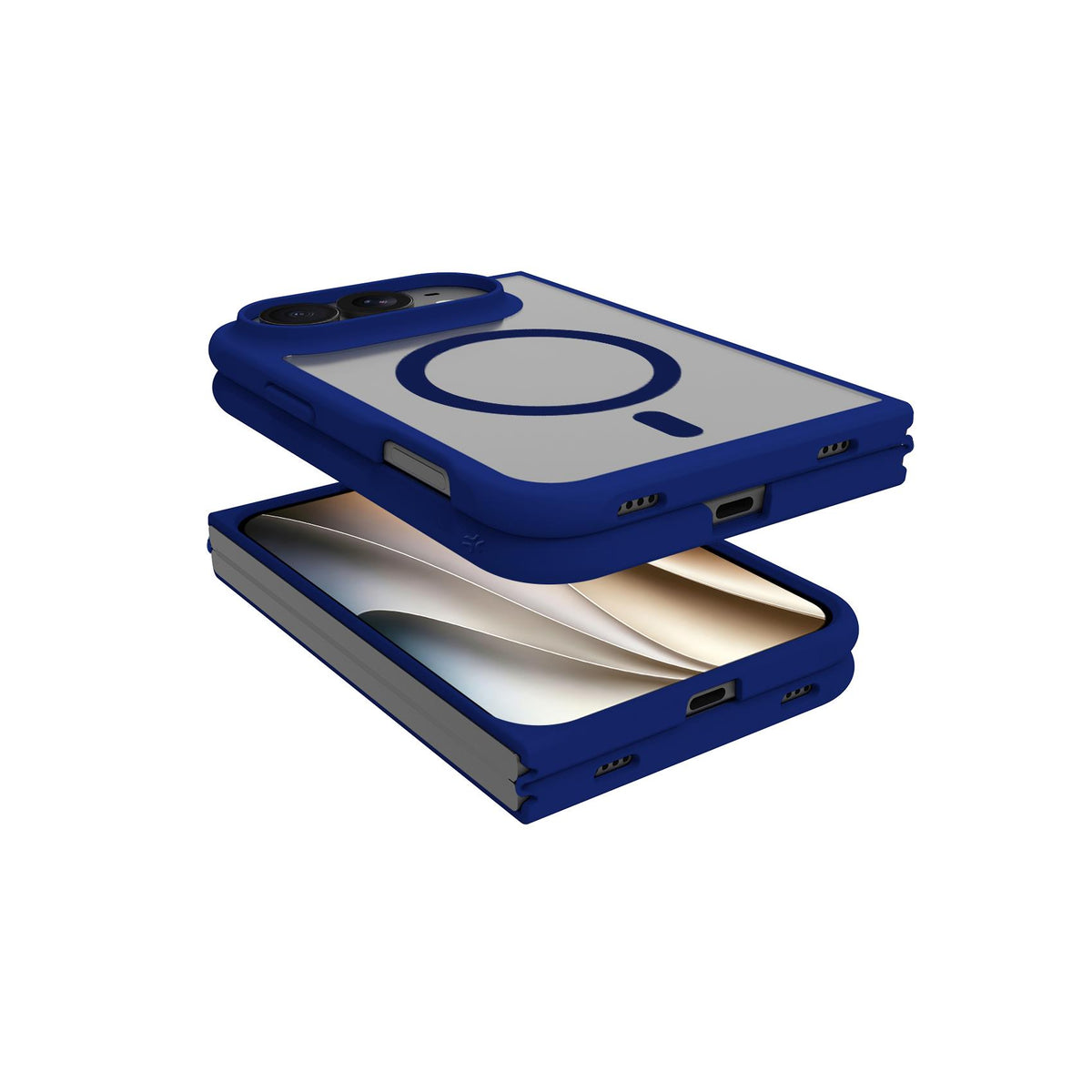 Celly MAGMATT1202 iPhone Duo Case Blue
