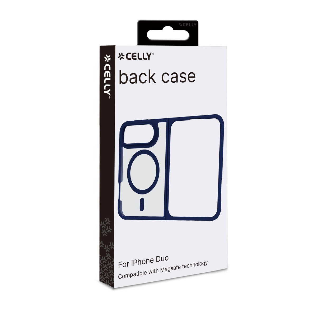 Celly MAGMATT1202 iPhone Duo Case Blue