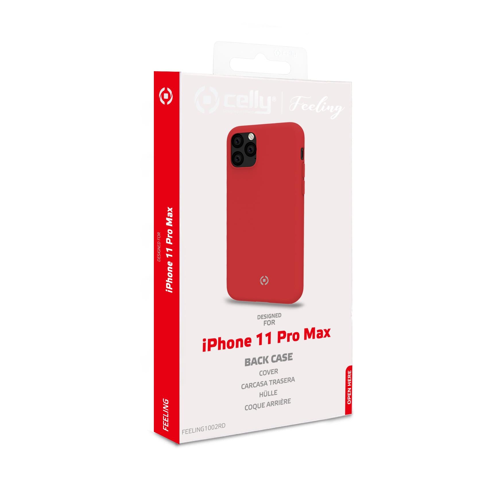 Celly FEELING IPHONE 11 PRO MAX RED