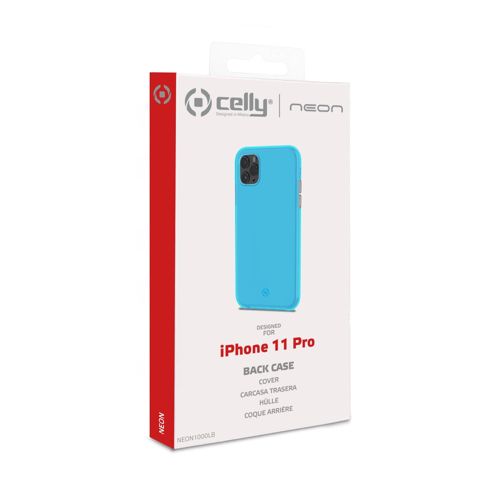 Celly NEON IPHONE 11 PRO LIGHT BLUE