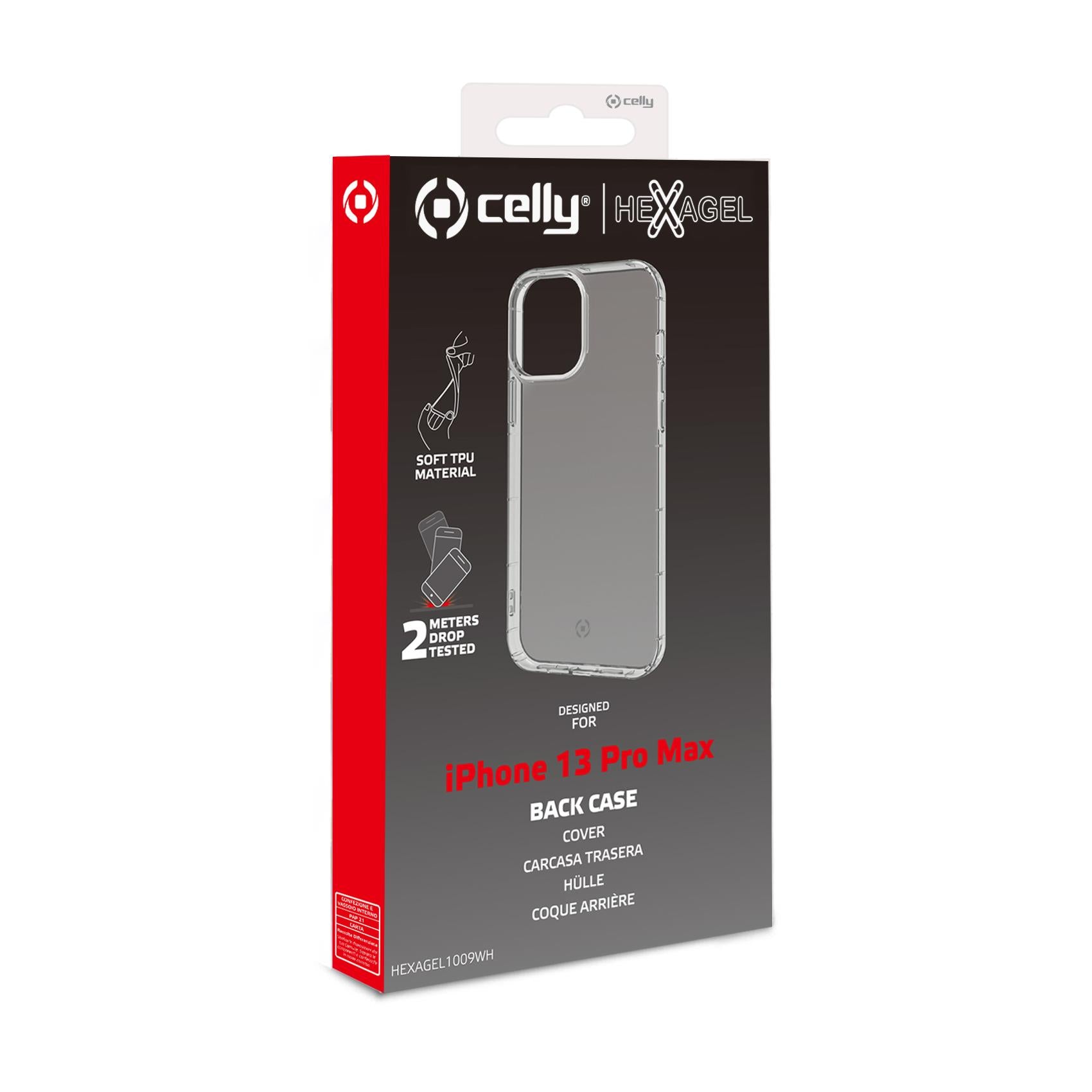 Celly HEXAGEL IPHONE 13 PRO MAX WHITE