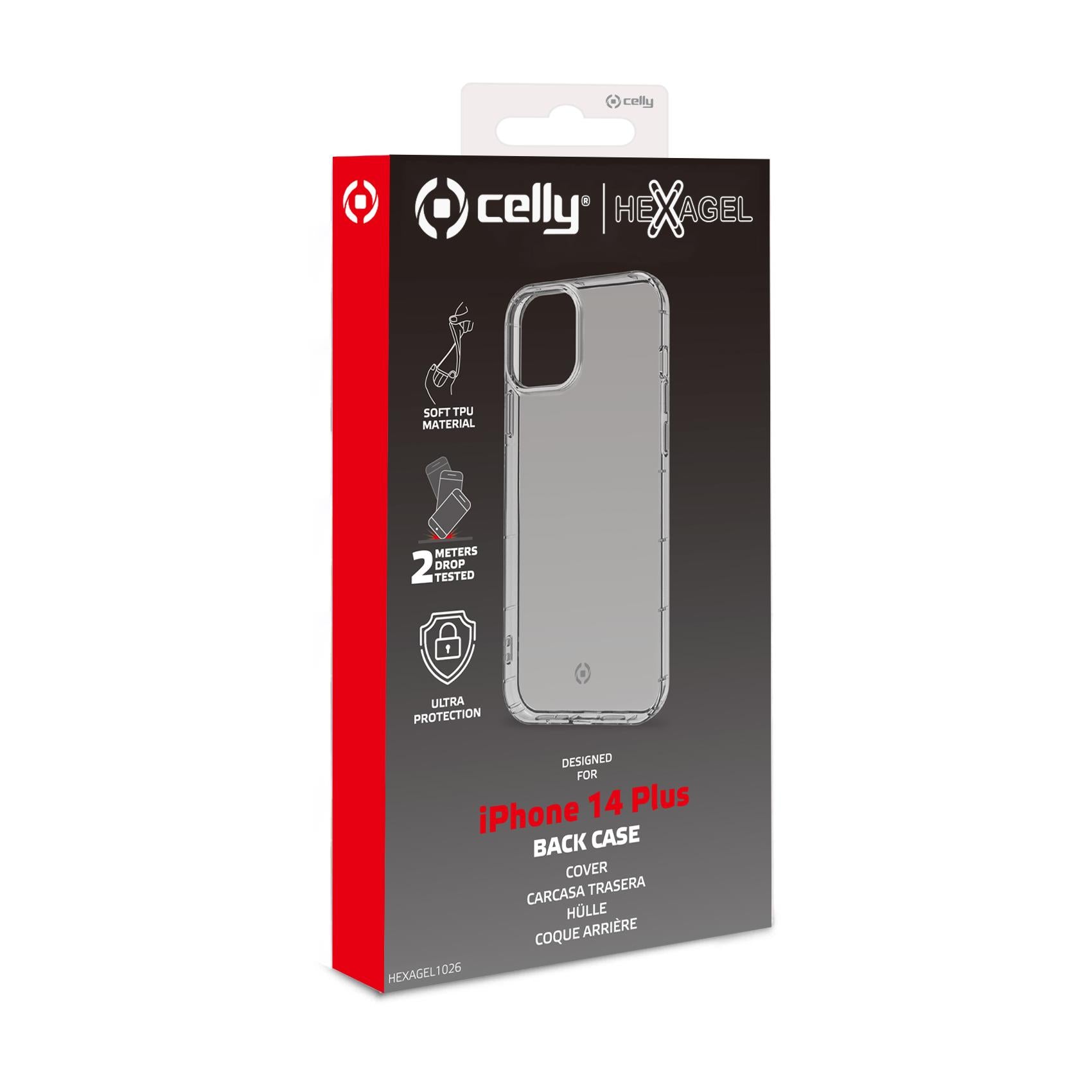 Celly HEXAGEL IPHONE 14 PLUS WHITE