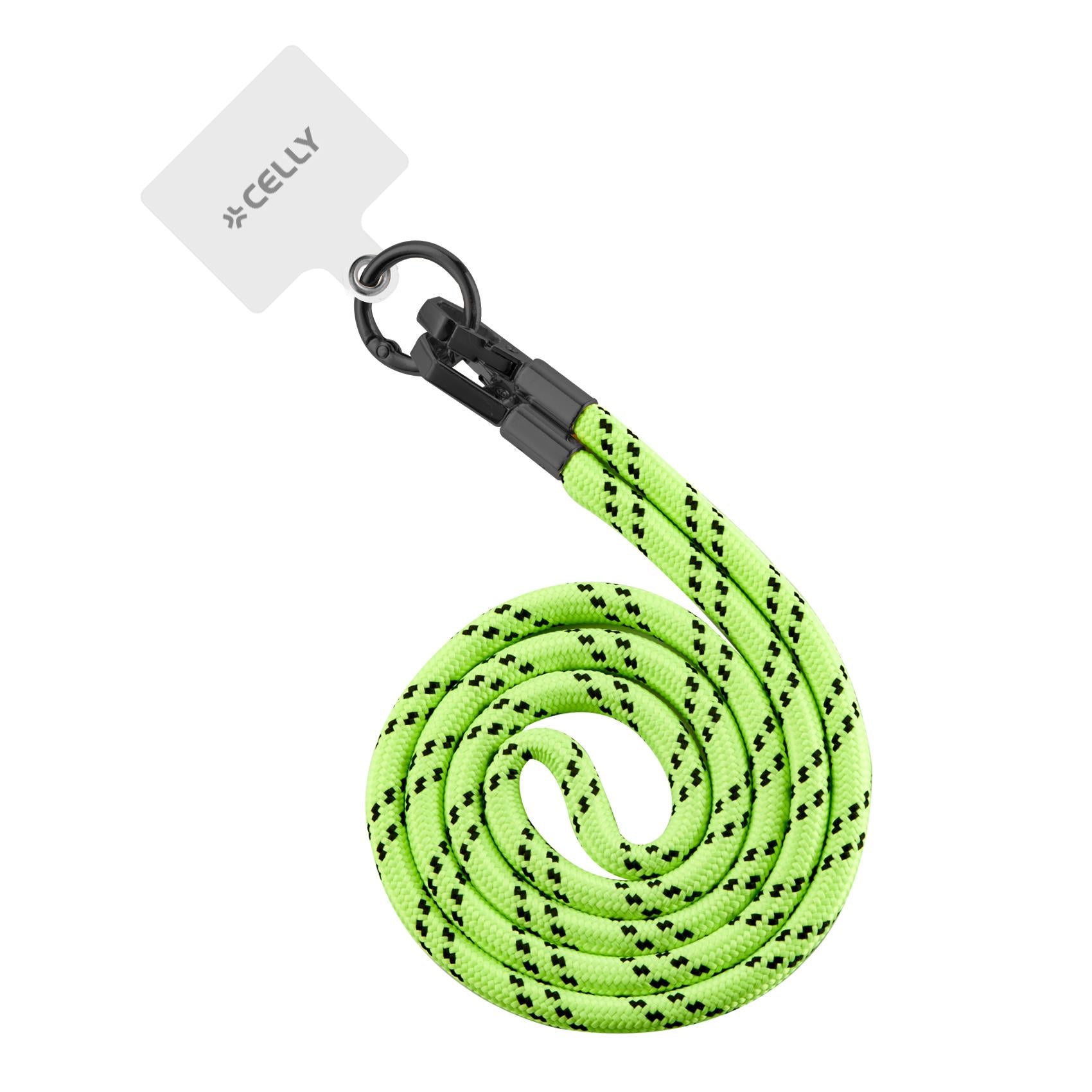 Celly FREEDOM LACET - Smartphone Neck Chain Green