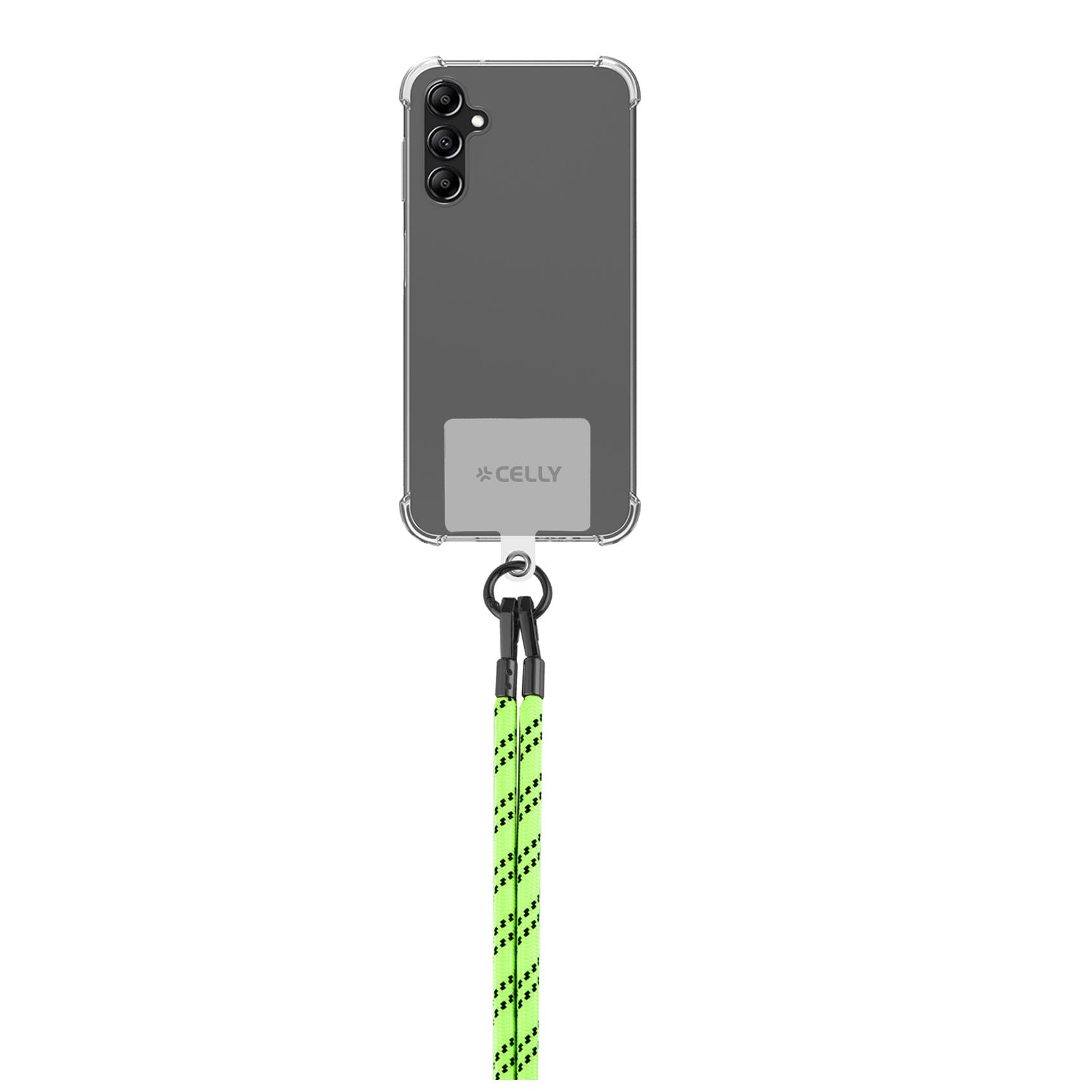 Celly FREEDOM LACET - Smartphone Neck Chain Green