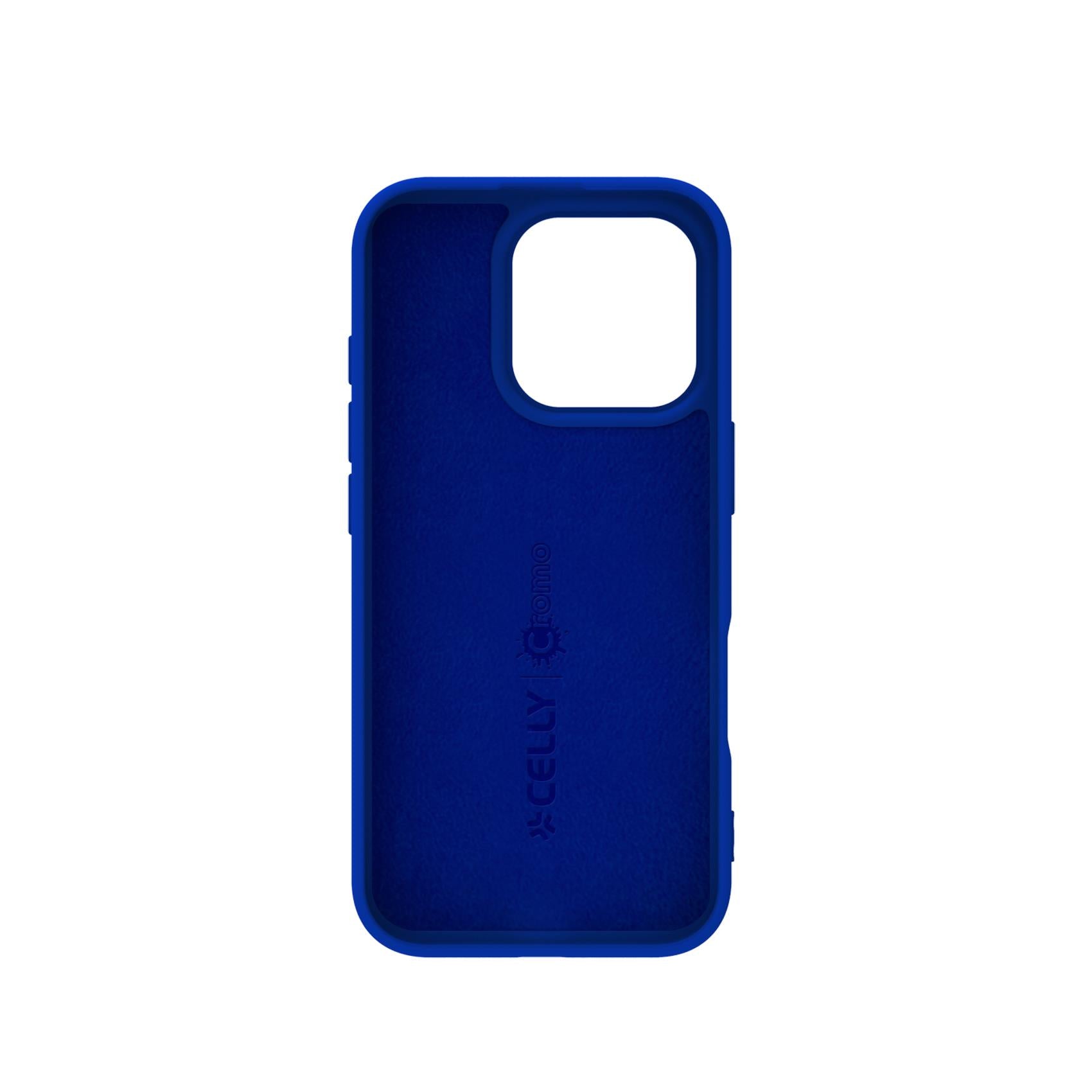 Celly CROMO iPhone 16 Pro case Blue