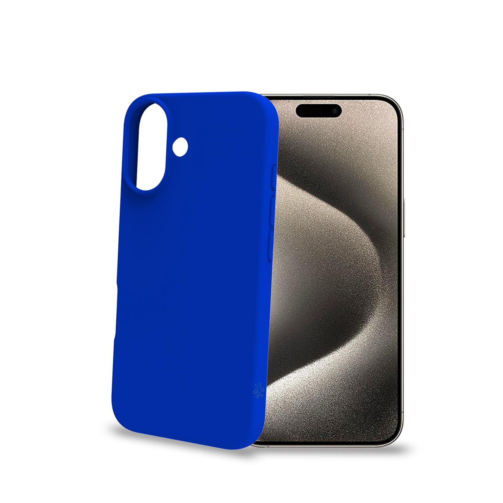 Celly CROMO iPhone 16 Case Blue