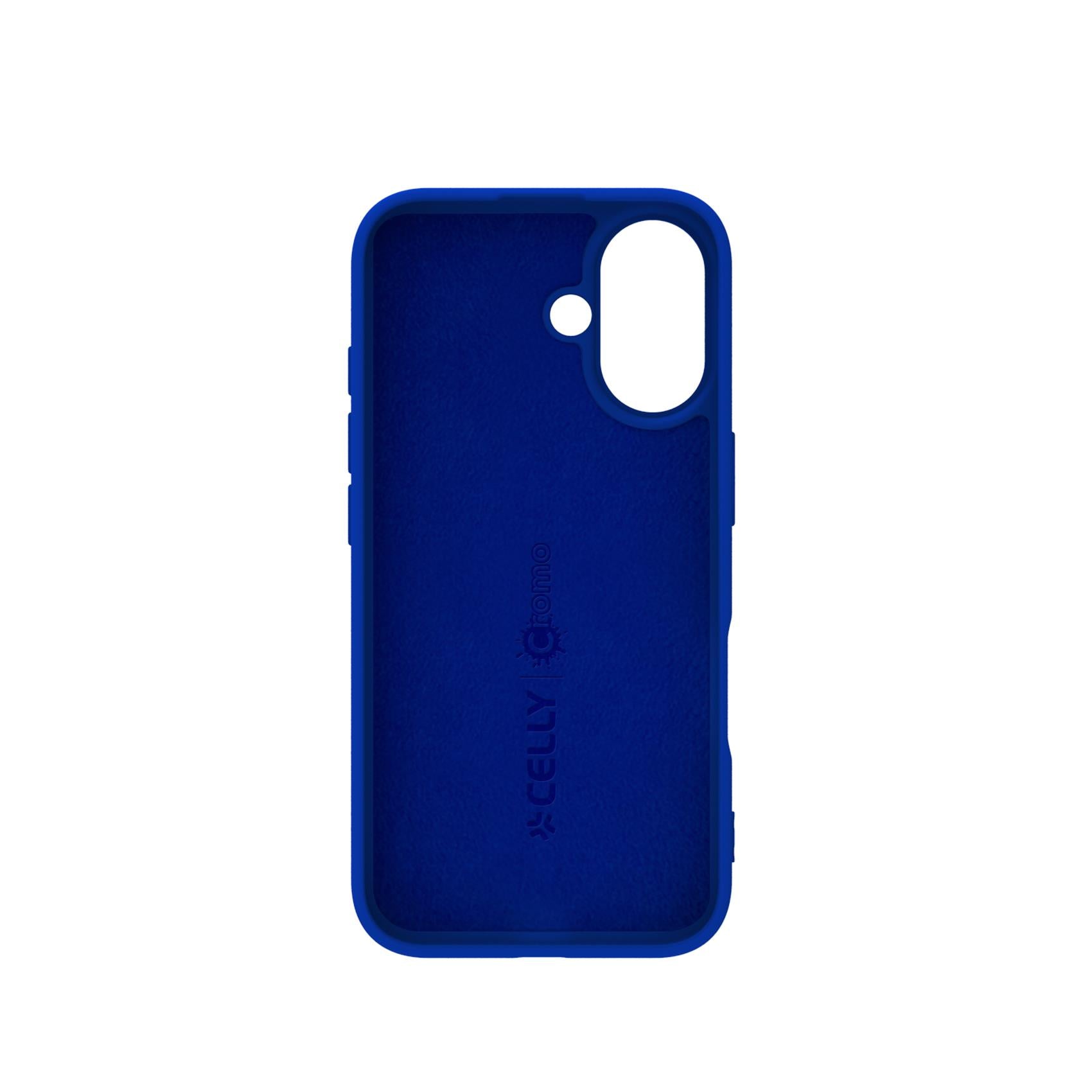 Celly CROMO iPhone 16 Case Blue