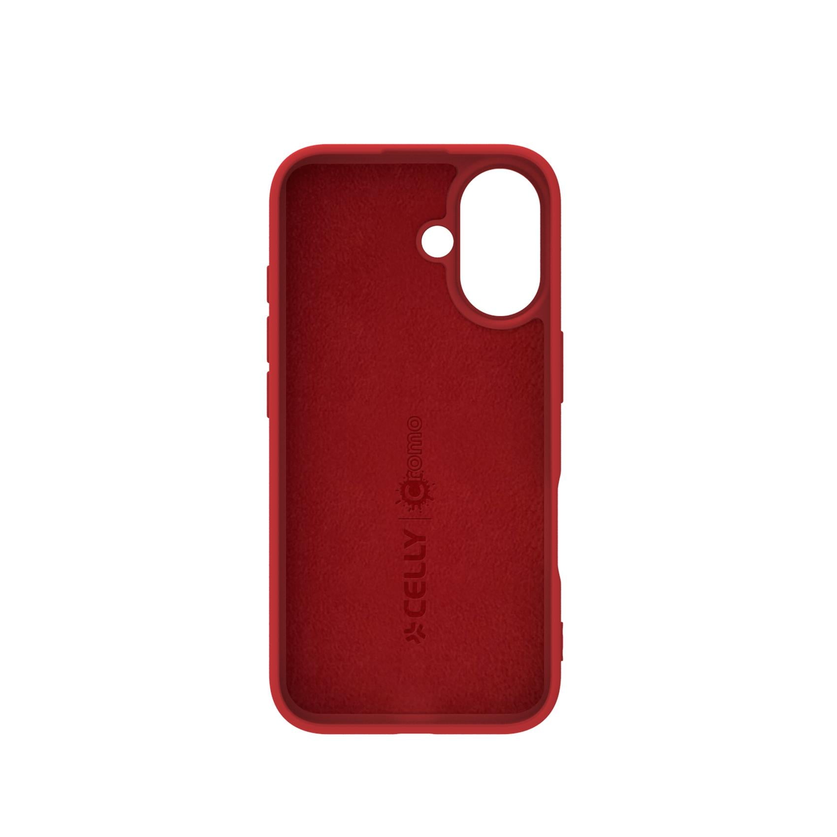 Celly CROMO iPhone 16 Case Red