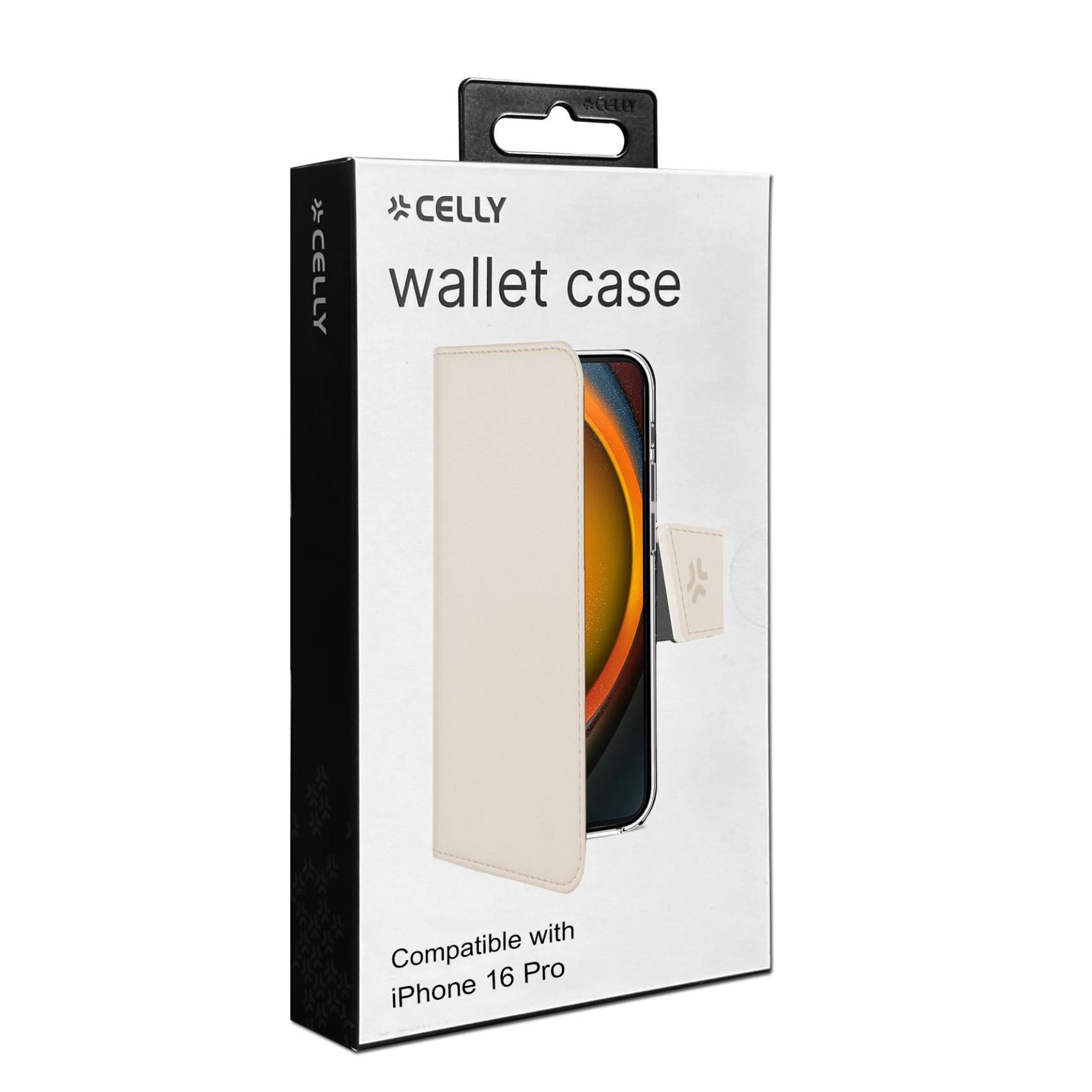 Celly WALLY1079SD Case for iPhone 16 Pro