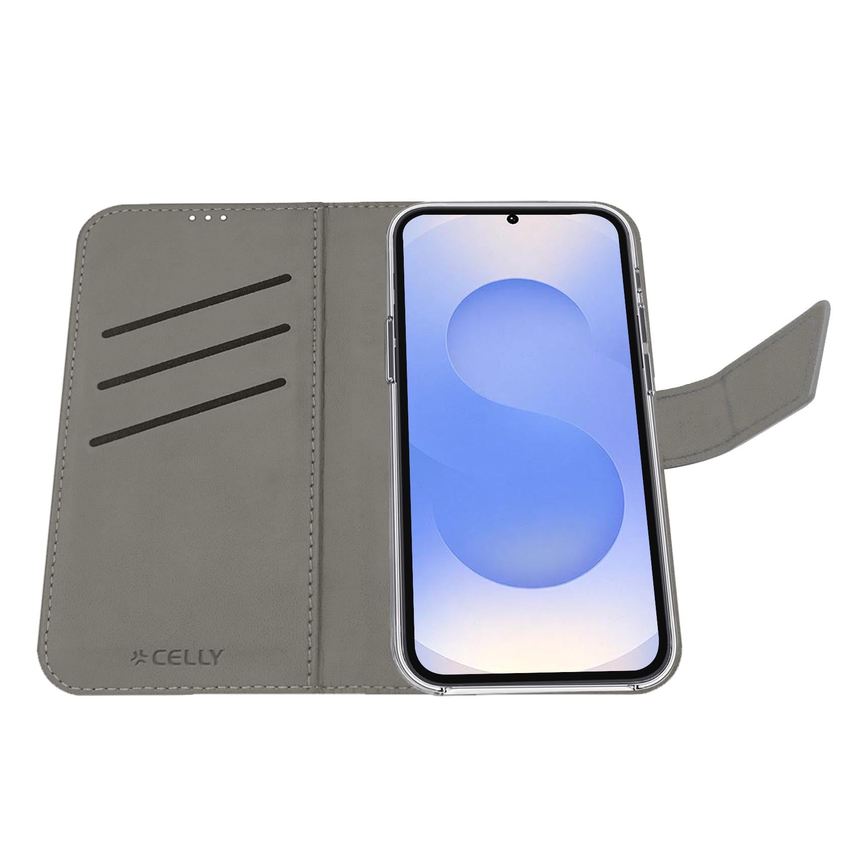 Celly Privacy FULL Glass Samsung Galaxy S25 FE Black