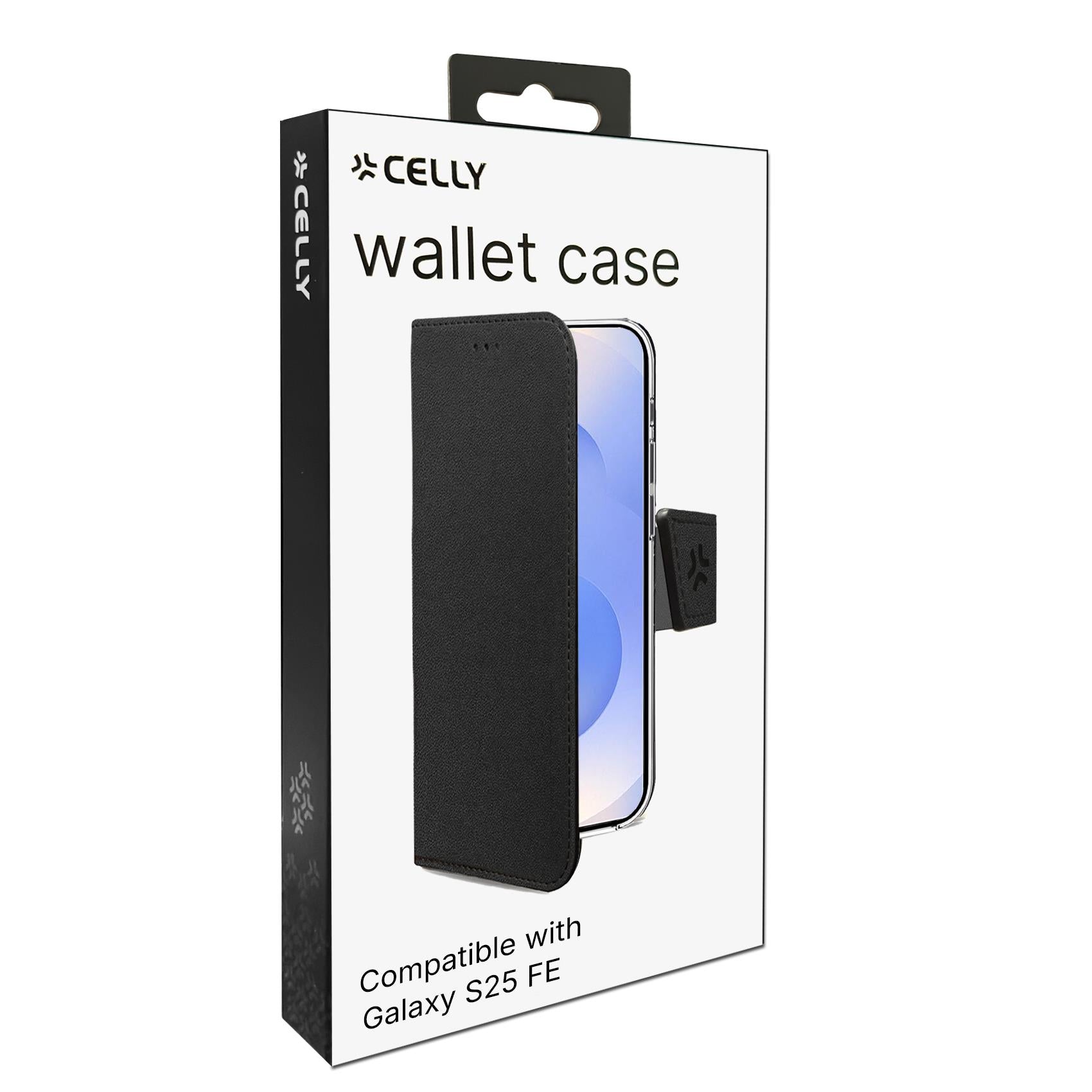 Celly Privacy FULL Glass Samsung Galaxy S25 FE Black