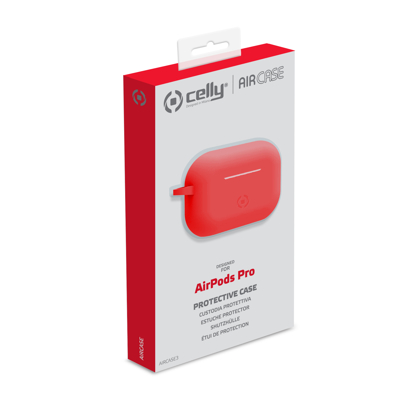 Celly AIRPODS PRO CASE RED