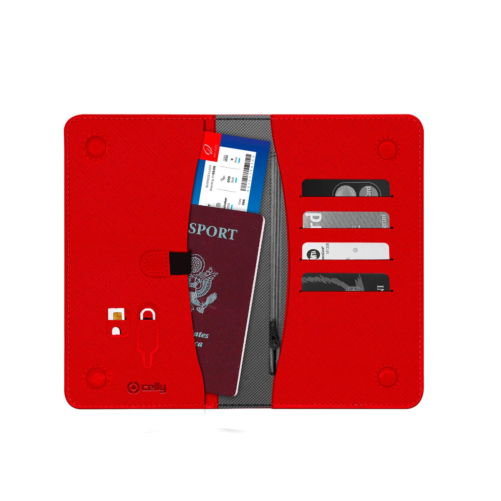 Celly VENERE PASSPORT RED