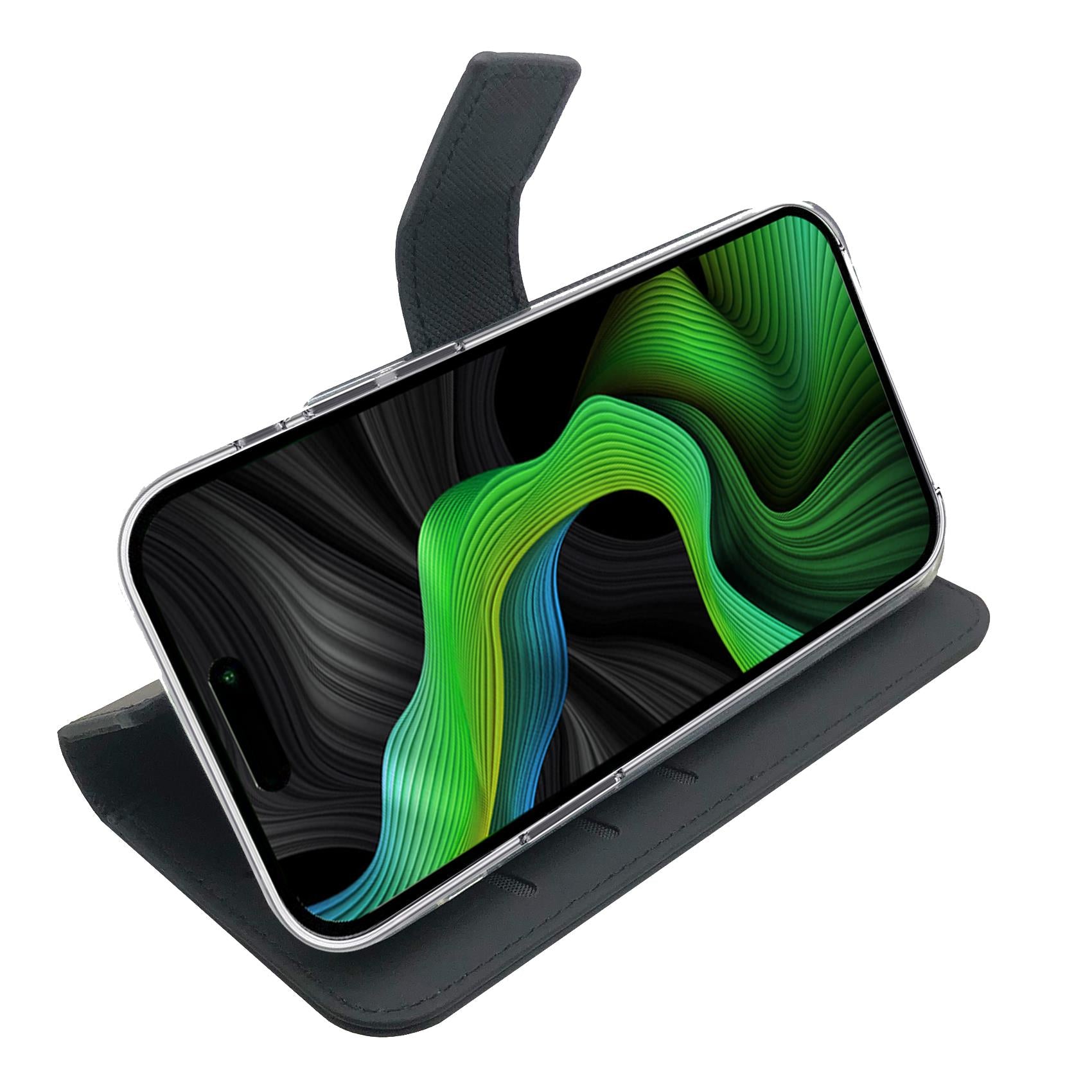Celly WALLY CASE IPHONE 15 / 14 / 13 Black Celly WALLY CASE IPHONE 15 / 14 / 13 Black