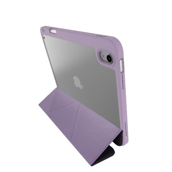 Celly BOOKMAG - Book-style case, with transparent back cover, ultra-thin, shock-resistant 11/ iPad 10.9 material, on/off display compatible with Apple iPad
