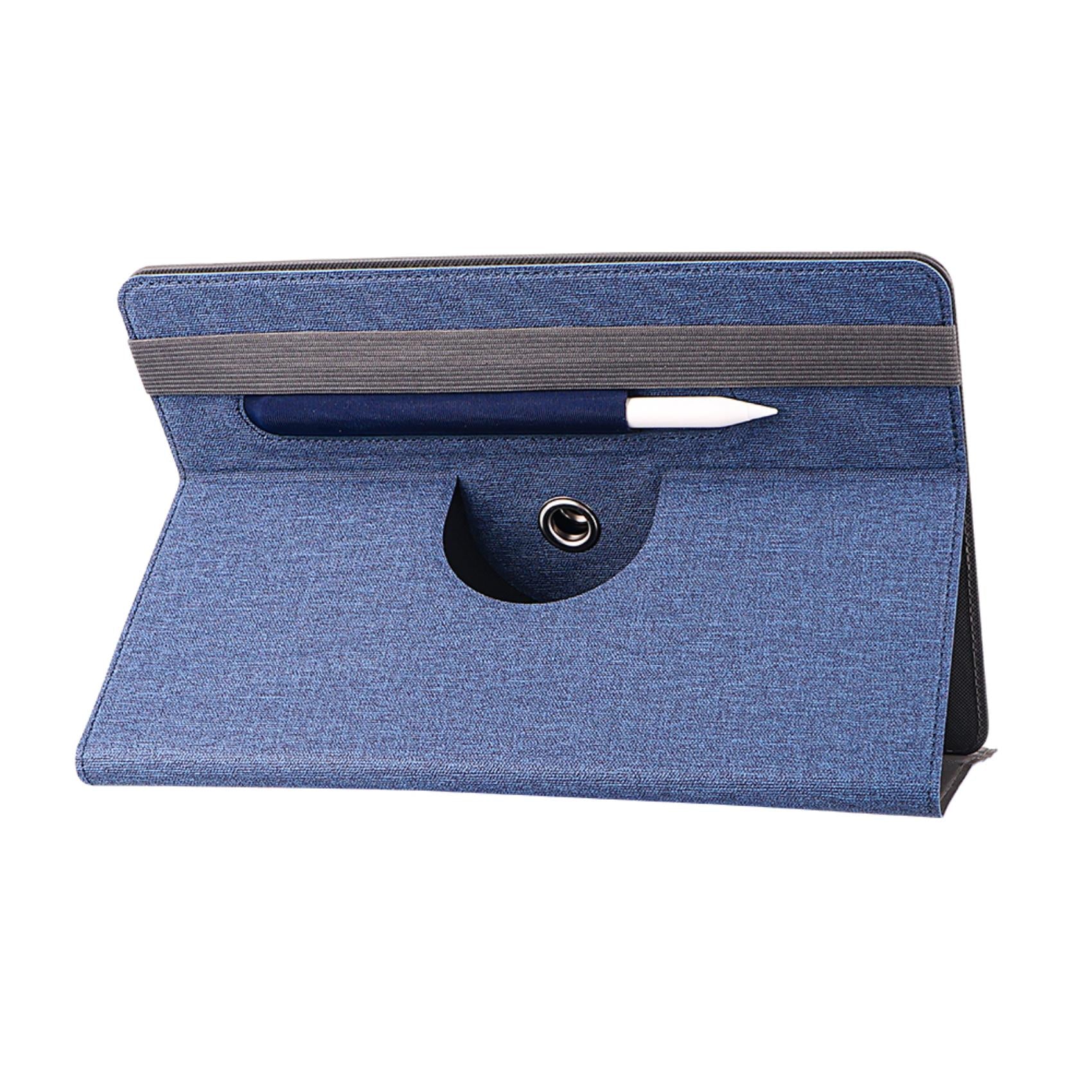 Celly UNIROTTAB11 - Universal rotatable folio cover for tablets from 9" to 11" Blue