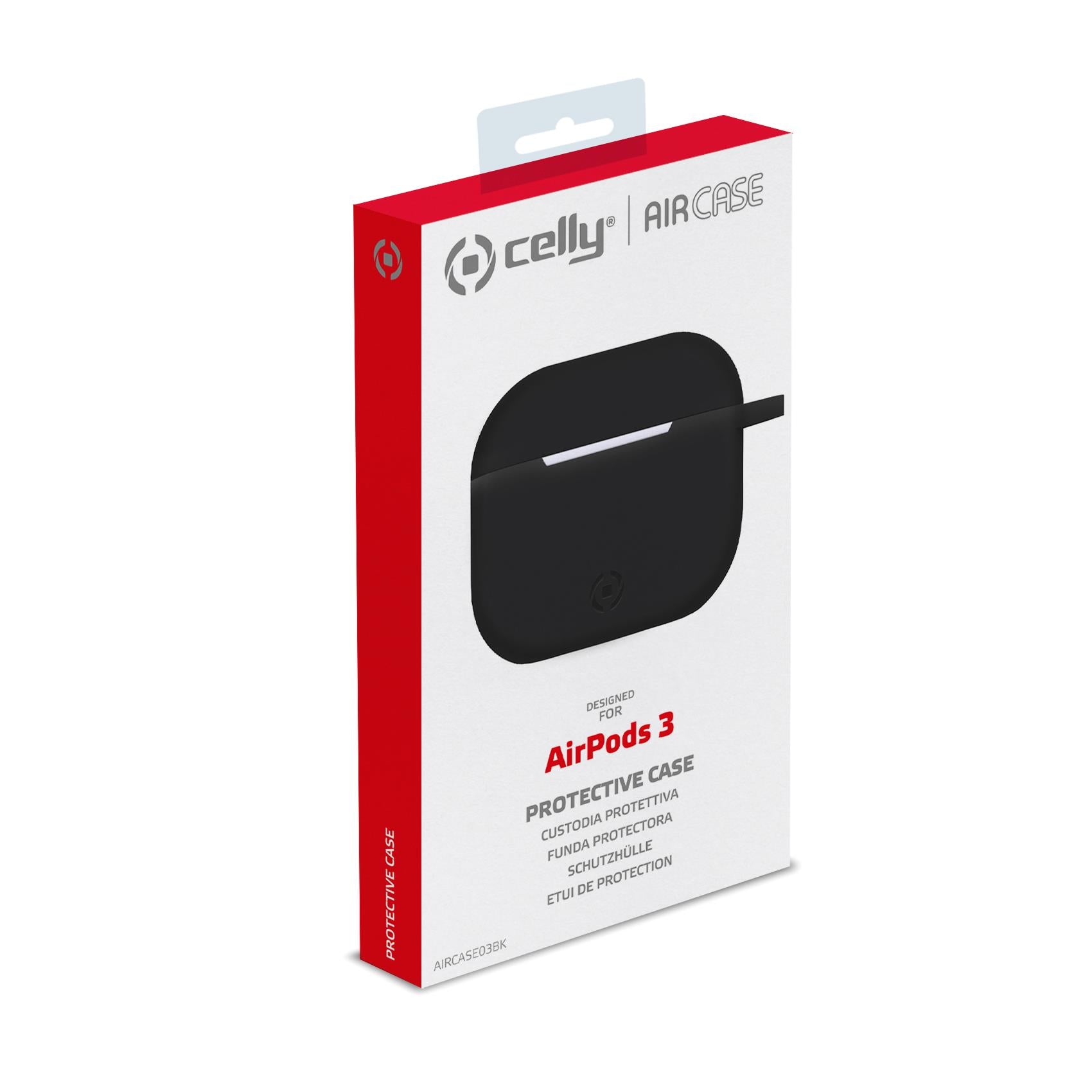 Celly AIRPODS 3 CASE BLACK