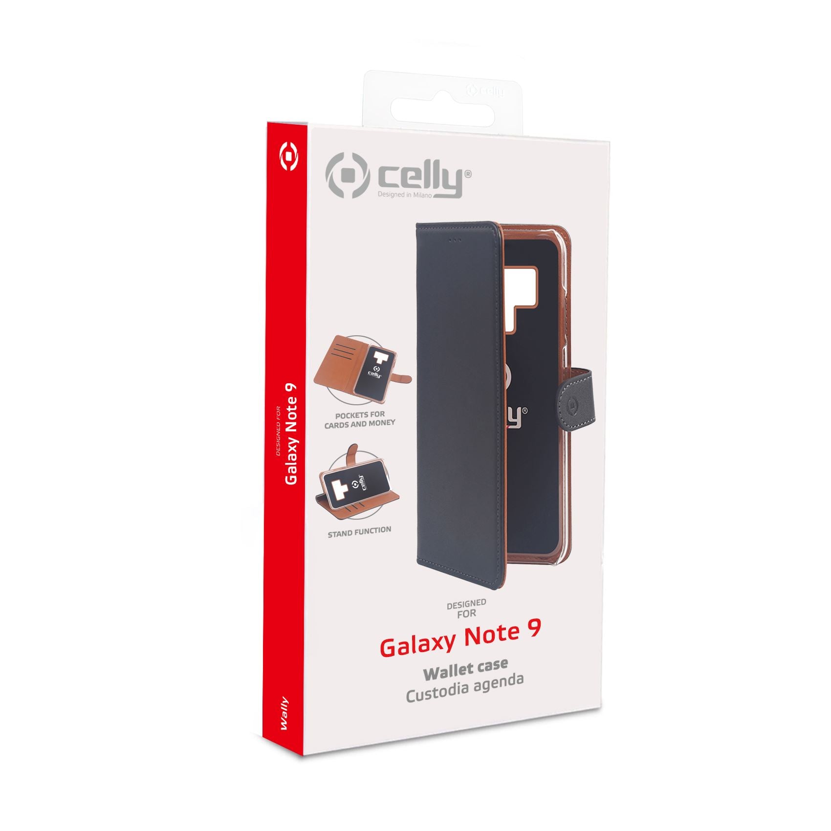 WALLY CASE GALAXY NOTE 9 BLACK