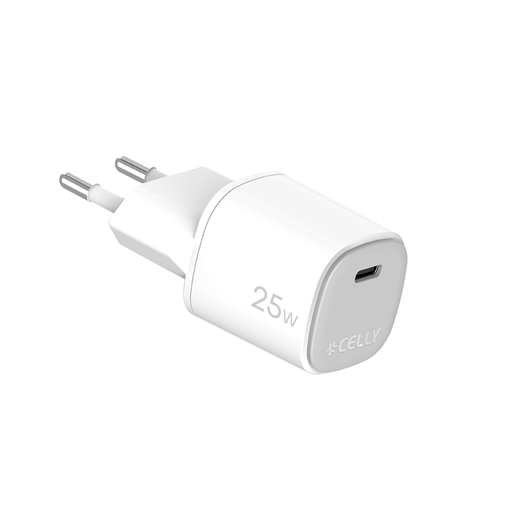 Celly UPTC1USBC25W - 25W GaN Wall Charger