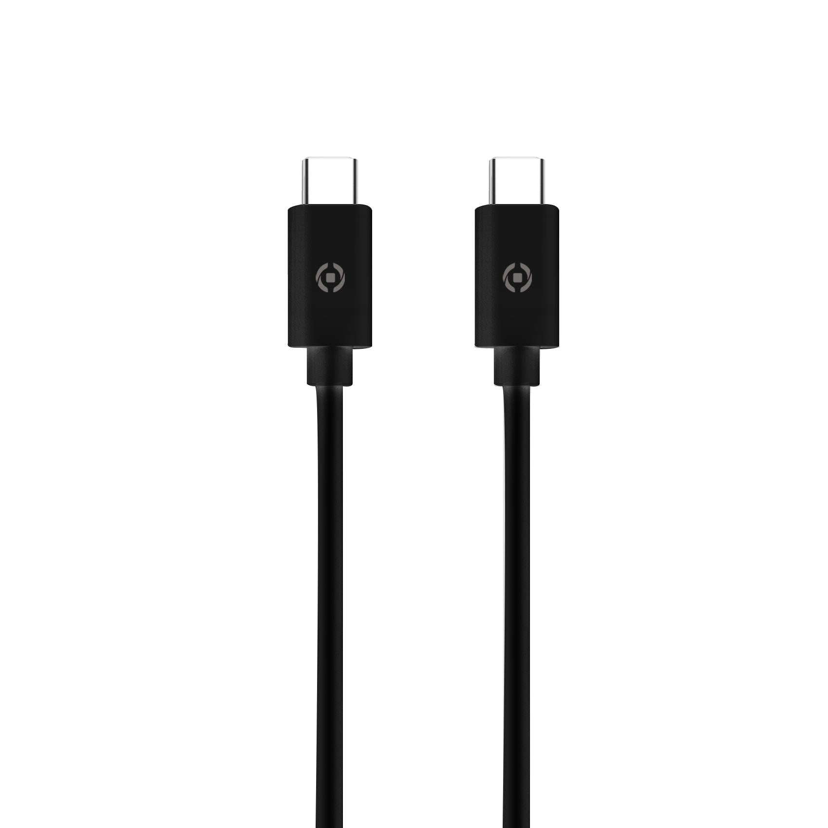 Celly USB-C TO USB-C 60W CABLE 3MT BLACK