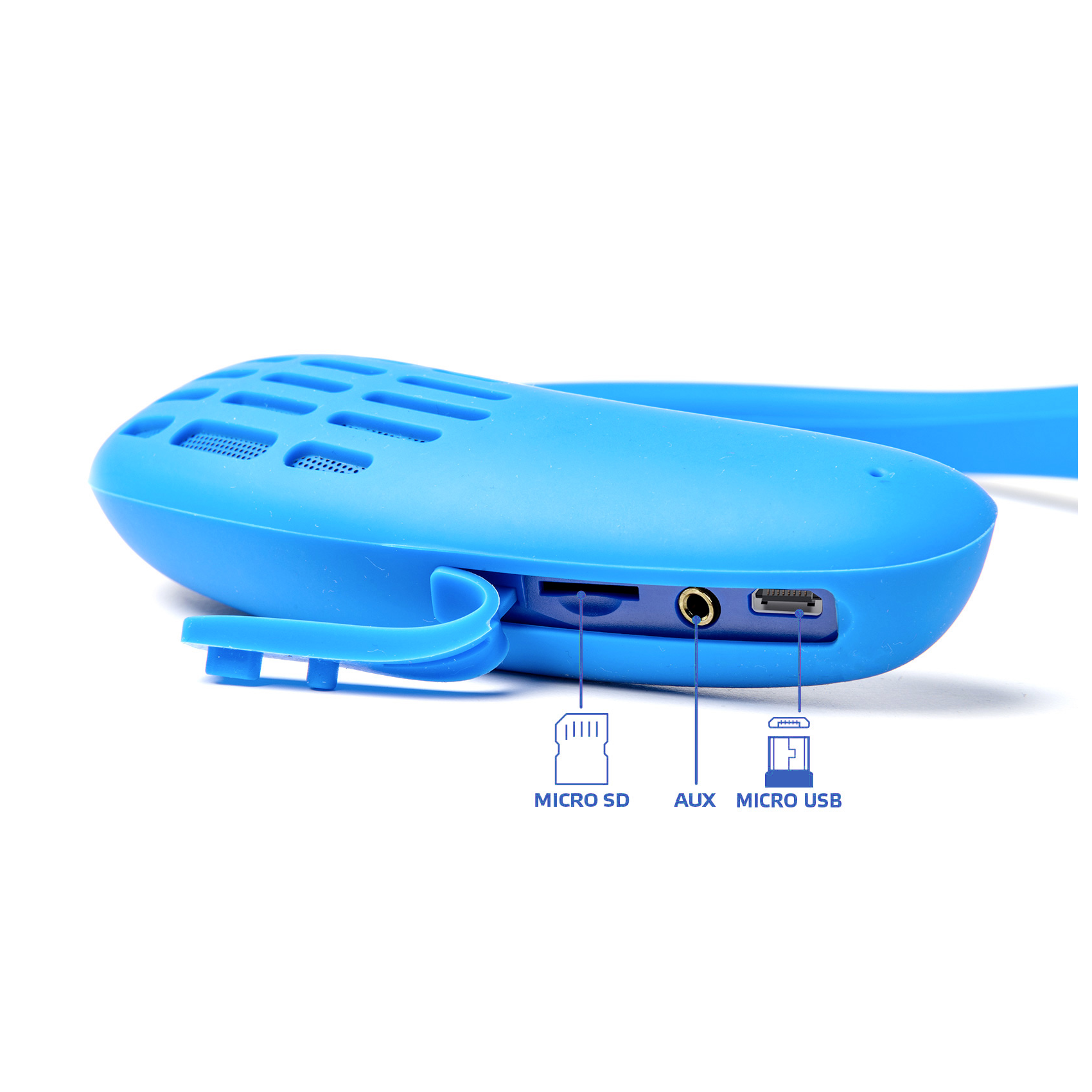 Celly BLUETOOTH NECK SPEAKER BLUE