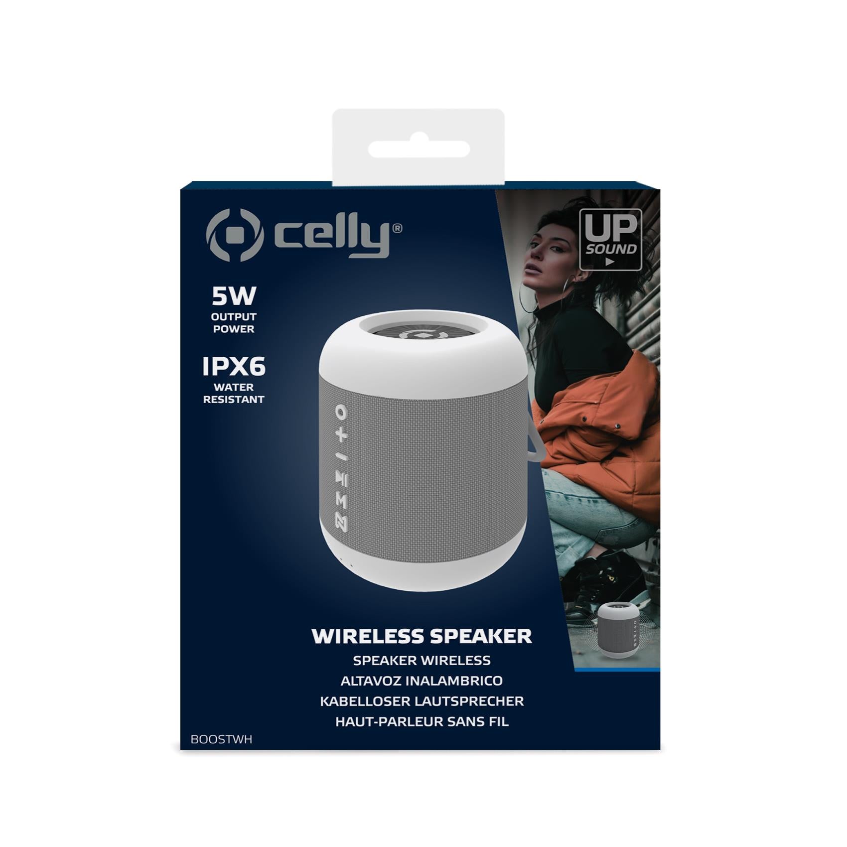 Celly BOOST WIRELESS SPEAKER 5W WHITE