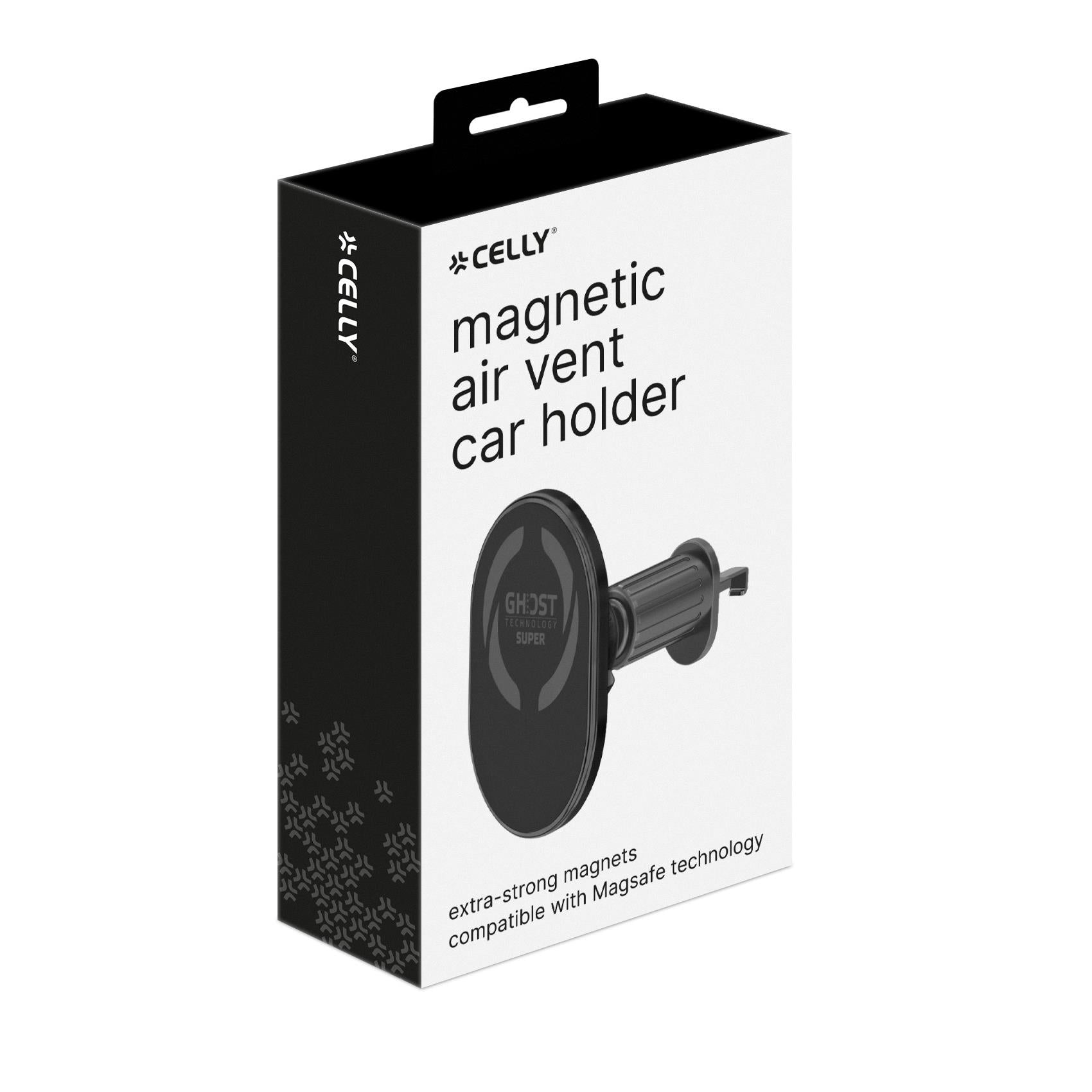 Celly GHOSTSUPERMAG - Car Holder compatible with Magsafe technology