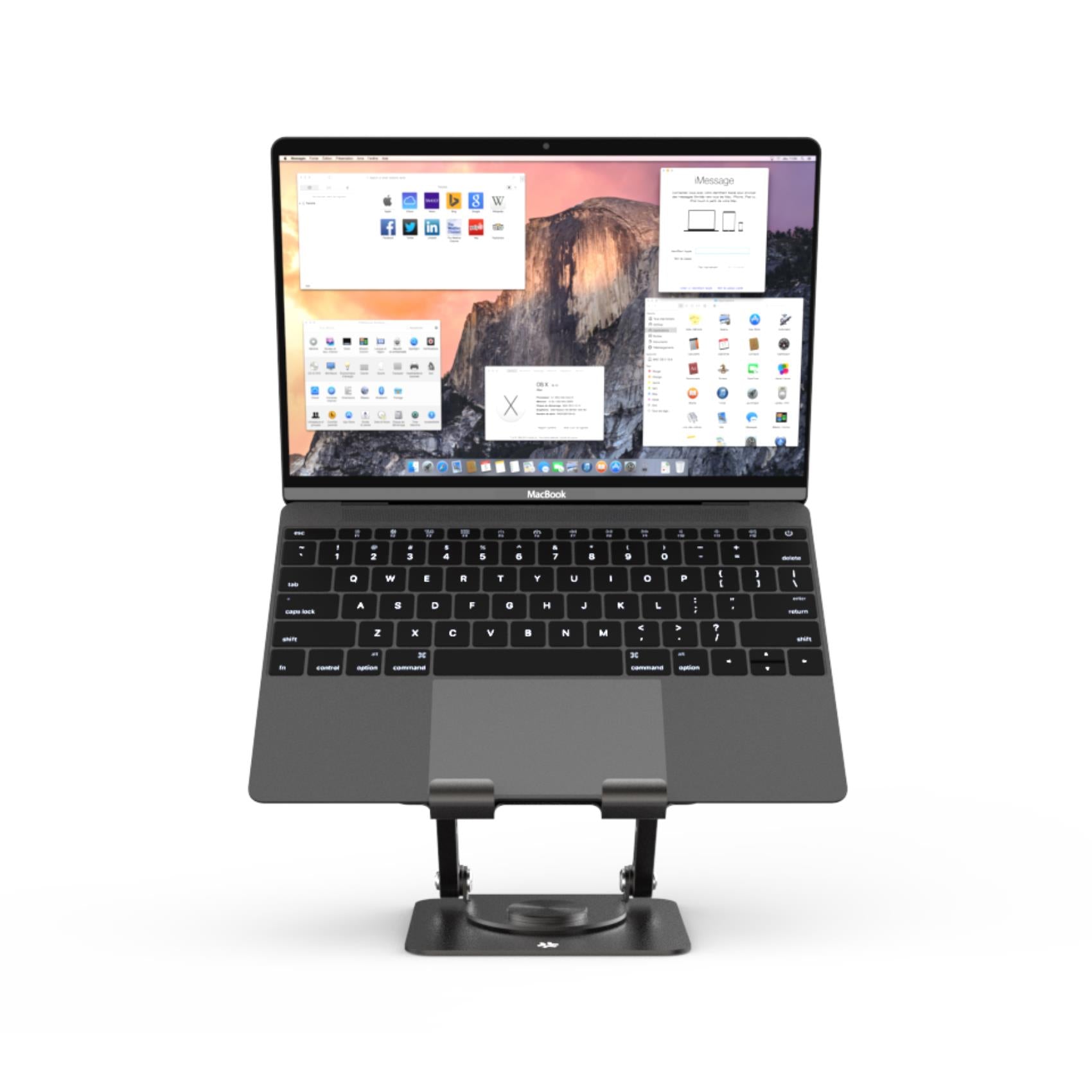 Celly SWMAGICSTAND360 - Rotatable Stand for laptop up to 15,6"