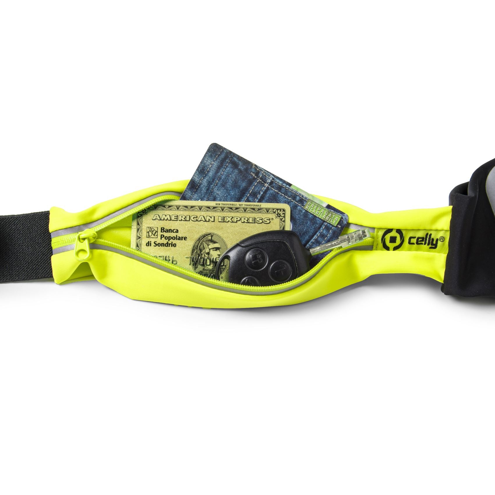 Celly RUNBELT VIEW DUO UP TO 6.5 YELLOW