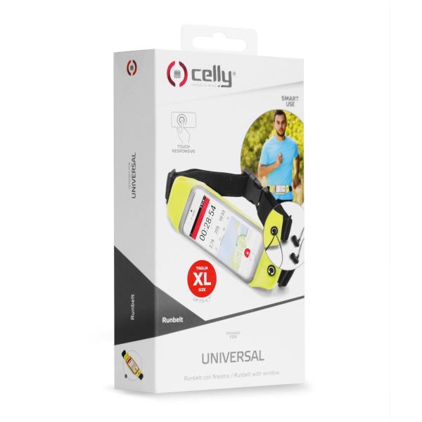 Celly RUNBELT VIEW UP TO 4.7 YELLOW