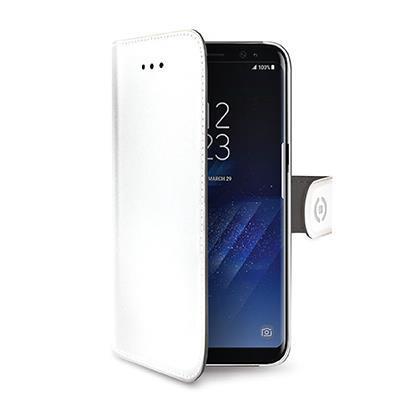 Celly Wally Book Case Galaxy S8 White