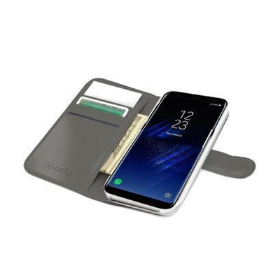 Celly Wally Book Case Galaxy S7 Edge White