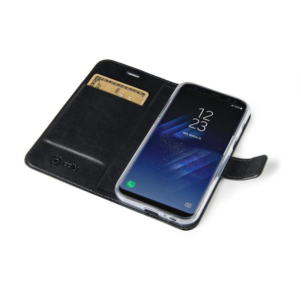 Celly AIR Book Case Galaxy S8+ Black