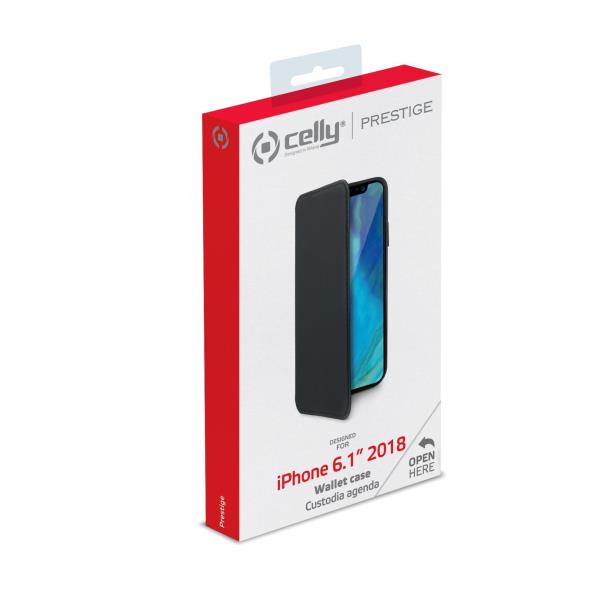 Celly PRESTIGE IPHONE XR BLACK