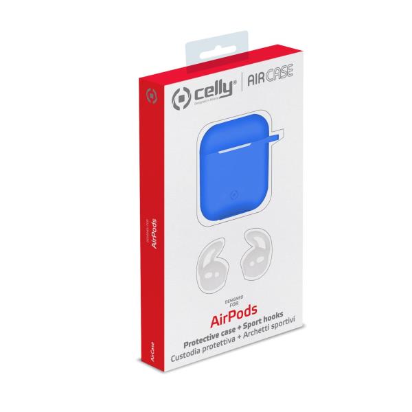 Celly AIRPODS CASE SPORT BUDS BLUE