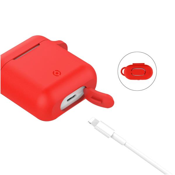 Celly AIRPODS CASE SPORT BUDS RED