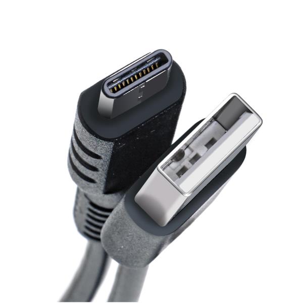 Celly USB-C - USB-A to USB-C Cable 15W 1m