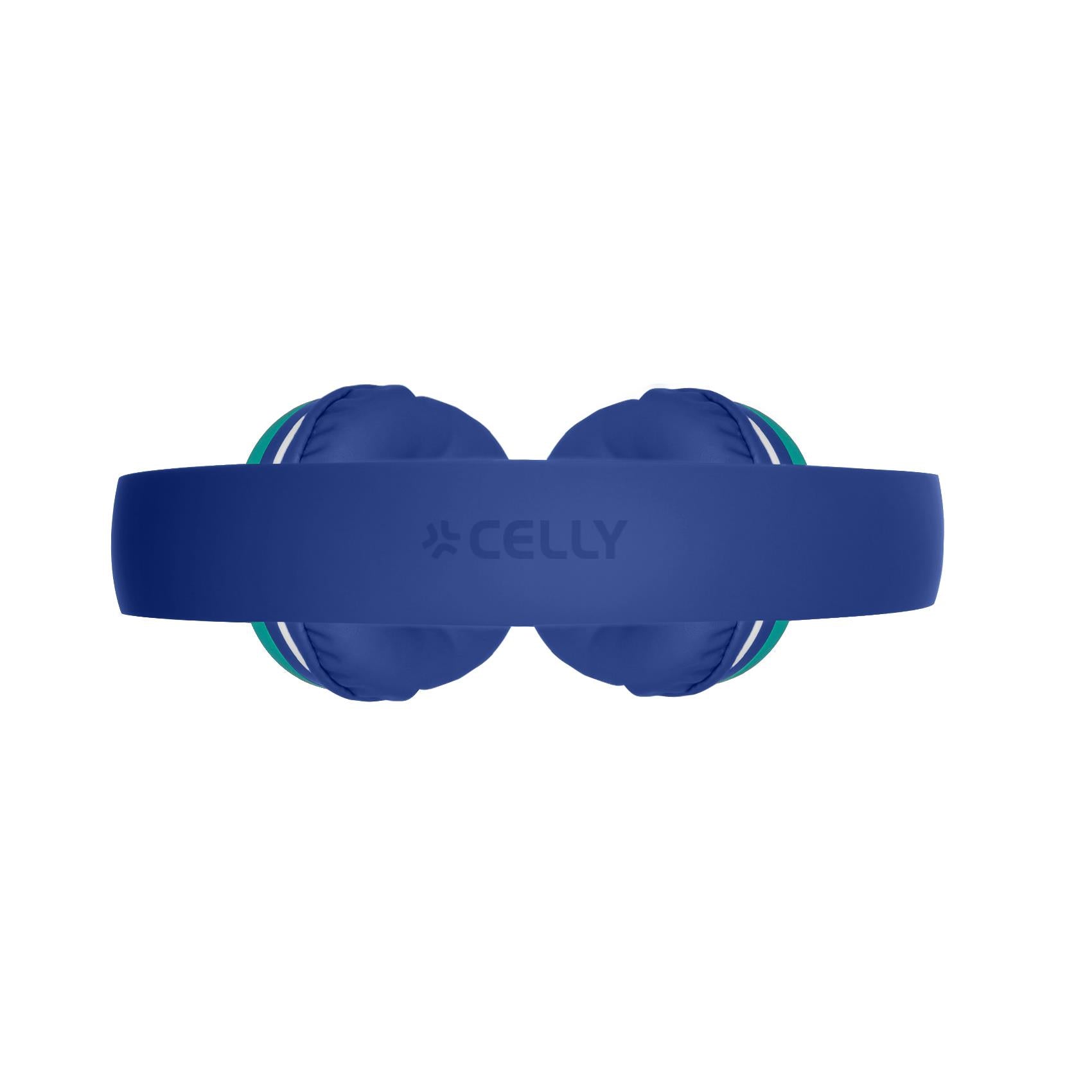 Celly KIDSBEAT2BL - Kids Stero Wired Headphones Blue