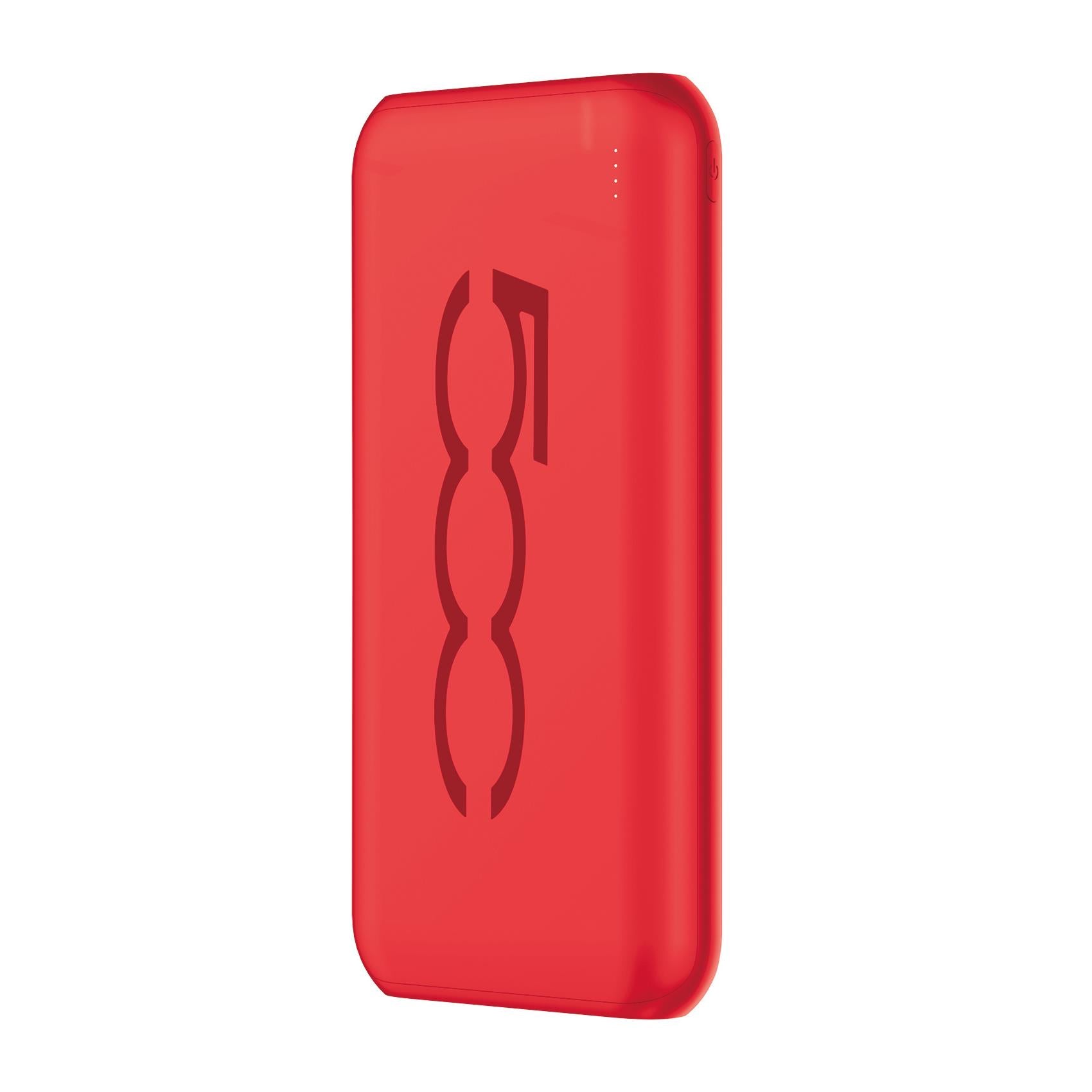Celly 500 Power Bank 10000 Mah red