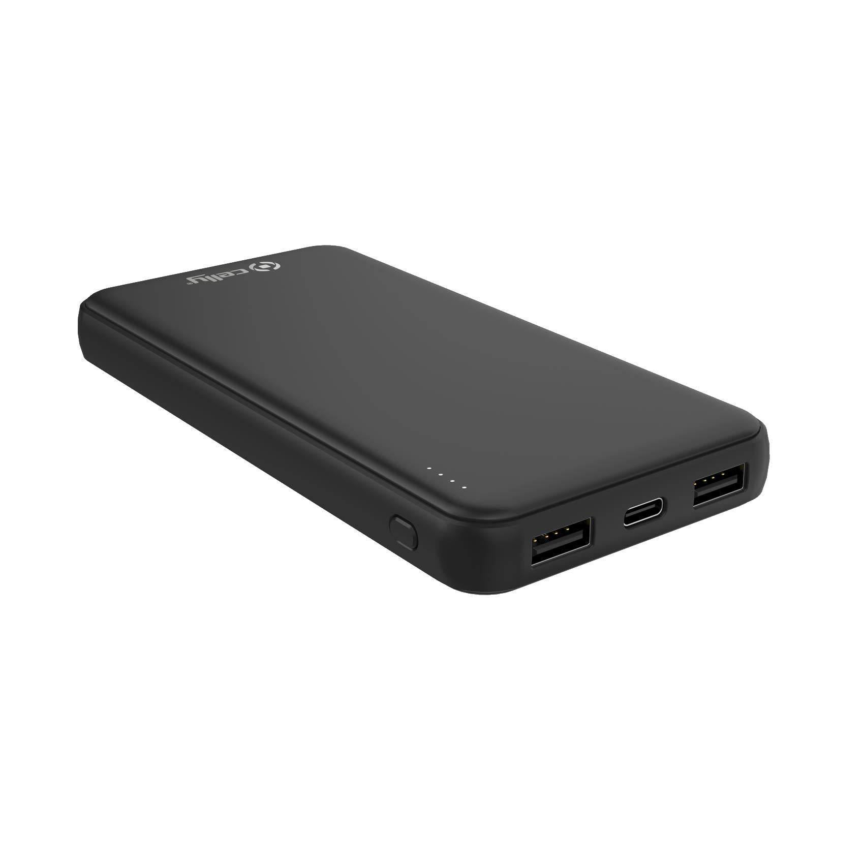 Celly GRSPB10000 - Power Bank 10000 Mah 100% recycled plastic