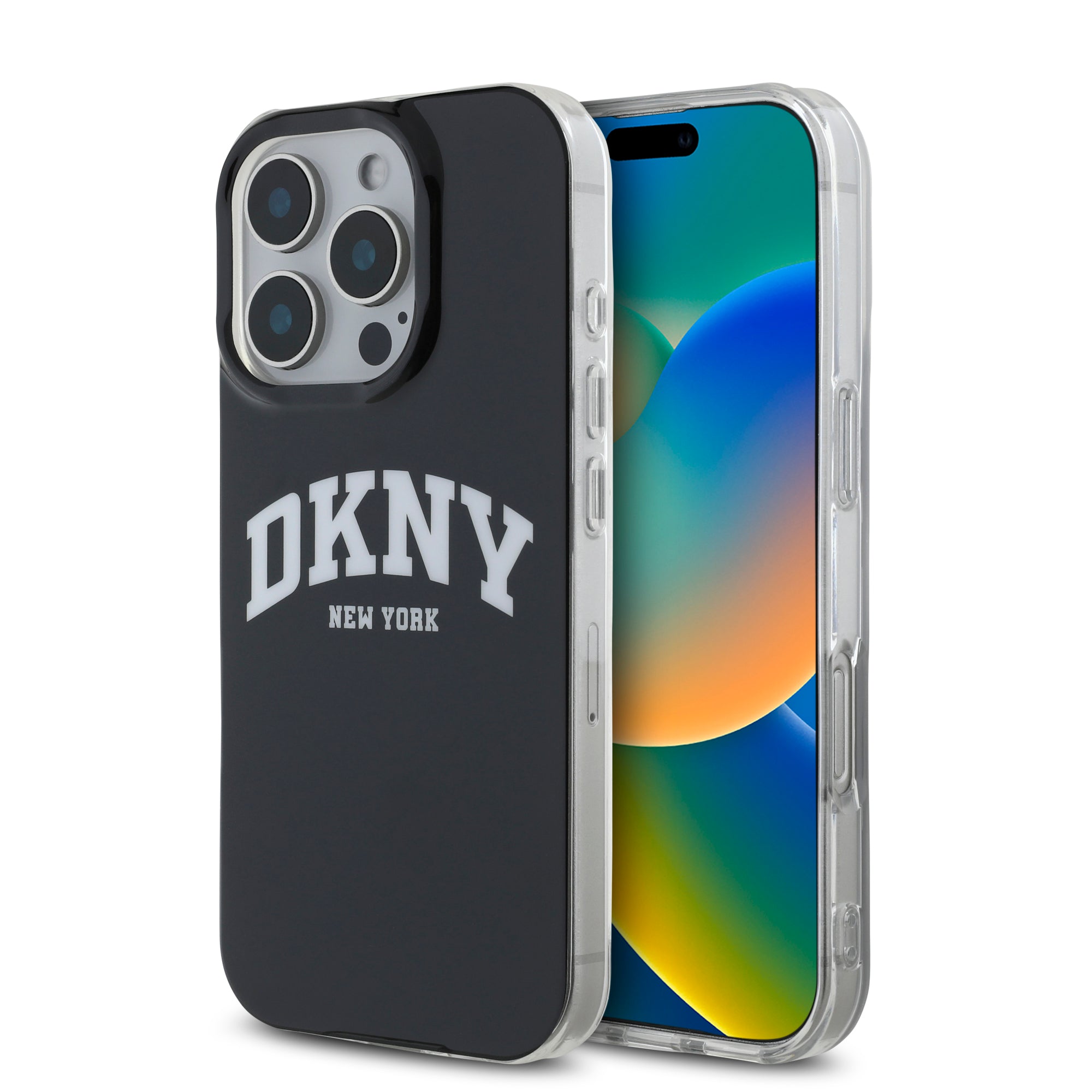 DKNY Hardcase PC TPU W/ ARCH Logo Black iPhone 16 Pro Max