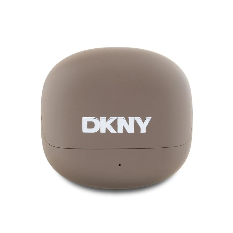 DKNY Bluetooth Headphones DKTWST6AEHLW Brown TWS BT Satiny Finish