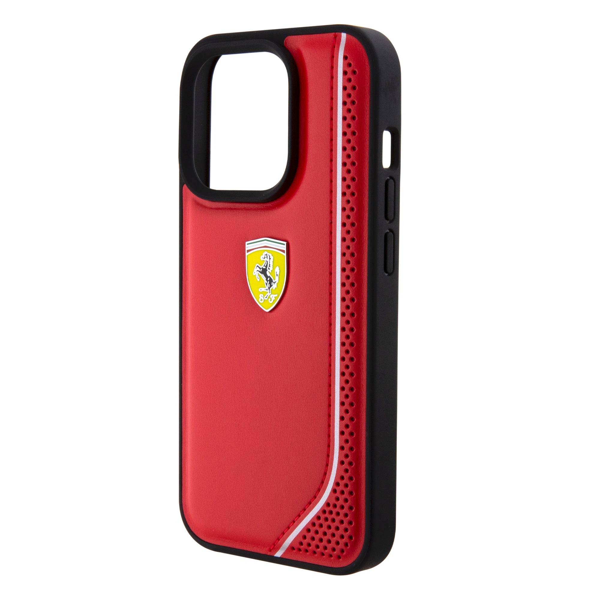 FERRARI Hradcase PU REFLECTIVE RED iPhone 15 PRO