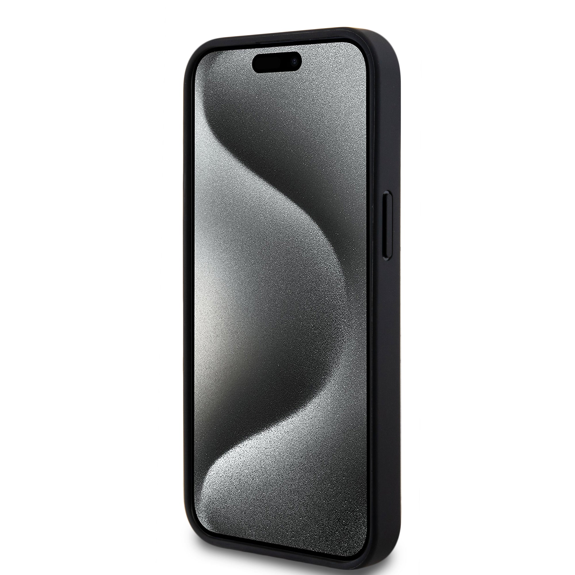 FERRARI Hardcase PU REFLECTIVE BLACK iPhone 15 / 14/ 13