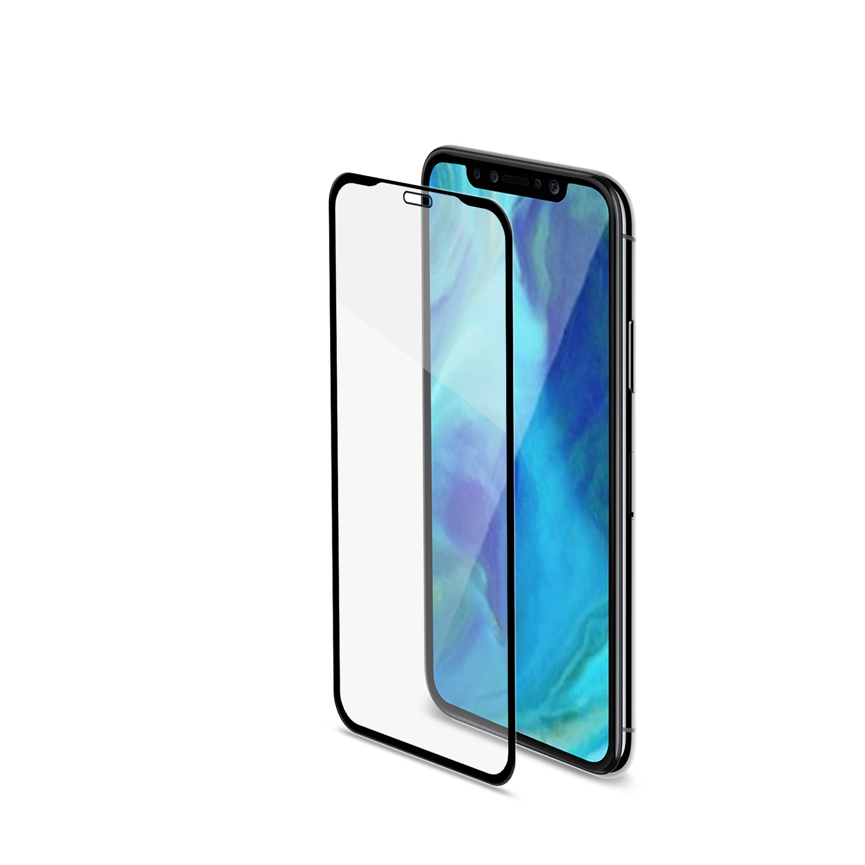 FULL GLASS IPHONE XR BLACK