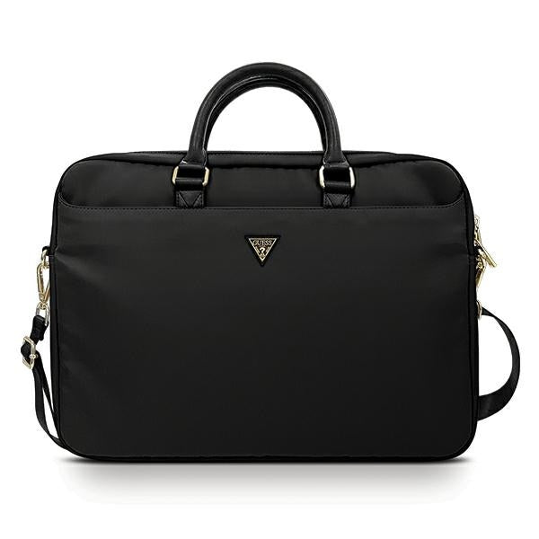 Guess Bag GUCB15NTMLBK 16" black Nylon Triangle Logo
