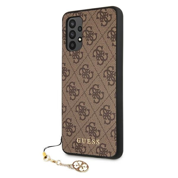 Guess GUHCA325GF4GBR A325 A32 LTE brown hard case 4G Charms Collection