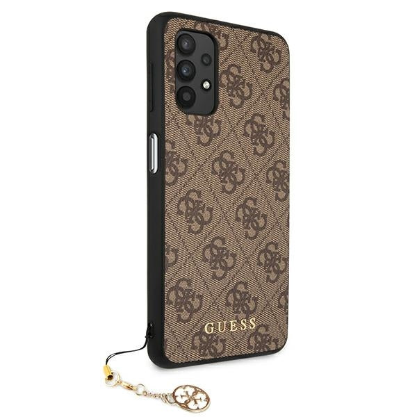 Guess GUHCA325GF4GBR A325 A32 LTE brown hard case 4G Charms Collection