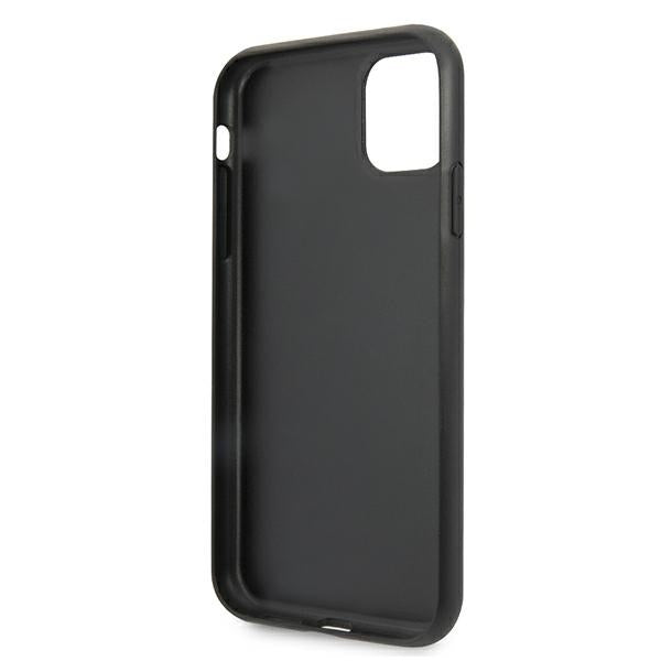 Guess GUHCN61PU4GHBR iPhone 11 / Xr brown hardcase 4G Triangle Collection